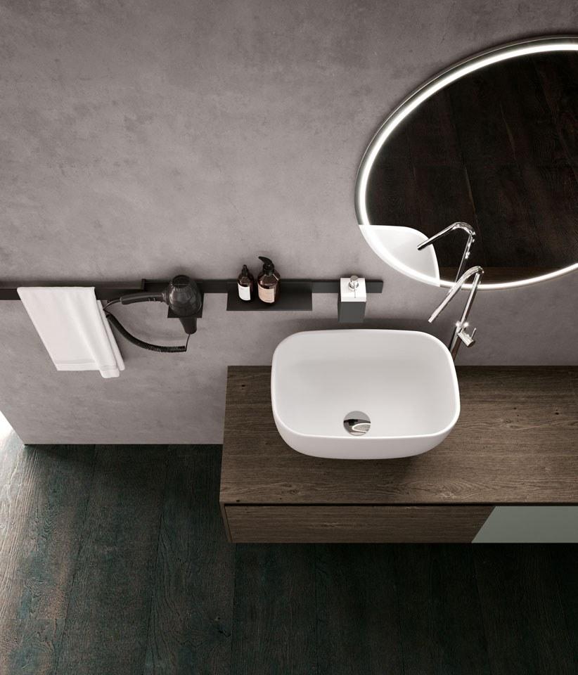 Archeda Тумба под умывальник из дерева с зеркалом Tulle sun-id-1351250 - Вид №3