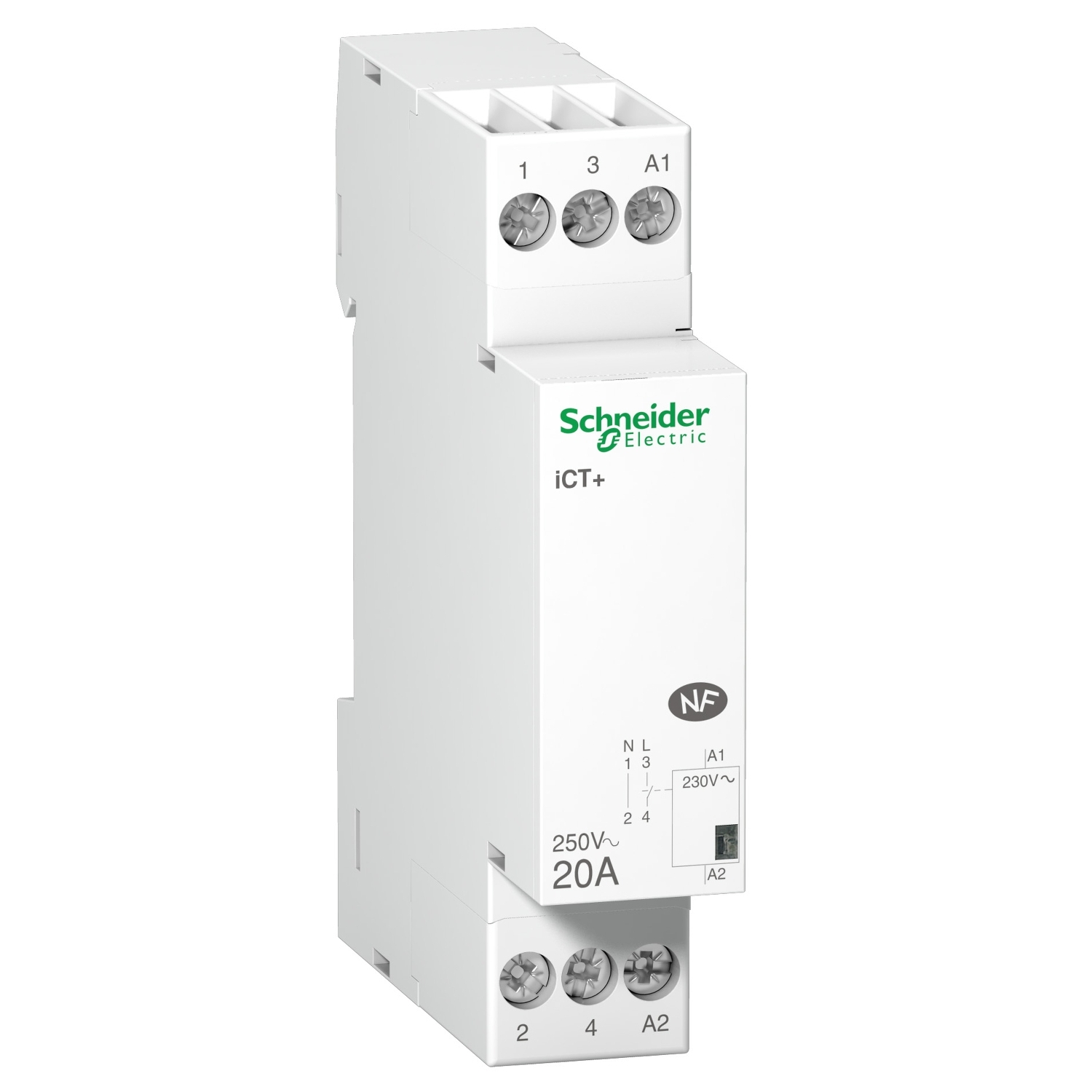 A9C15030 Модульный контактор Acti9 20А 250//230В AC Schneider Electric Acti 9 