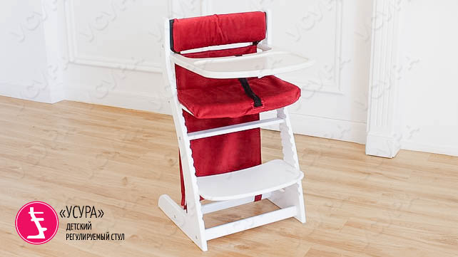 Мягкое основание для стула "Усура" бордовое БЕЛЬМАРКО  327340 Красный Santreyd  - Вид №1