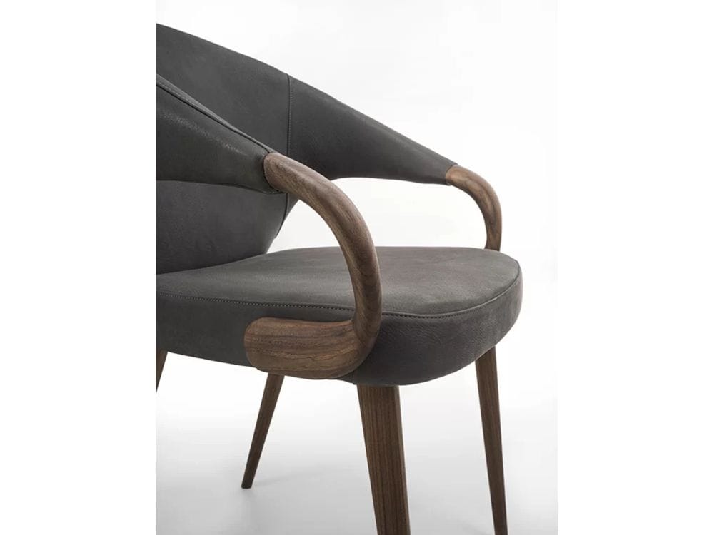 Тканевый стул с подлокотниками Riva 1920 THEORY ARCH-00035010 - Вид №8