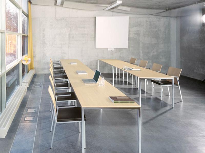 Brunner Штабелируемое кресло для ожидания из кожи с подлокотниками Milano sun-id-1403088 - Вид №3