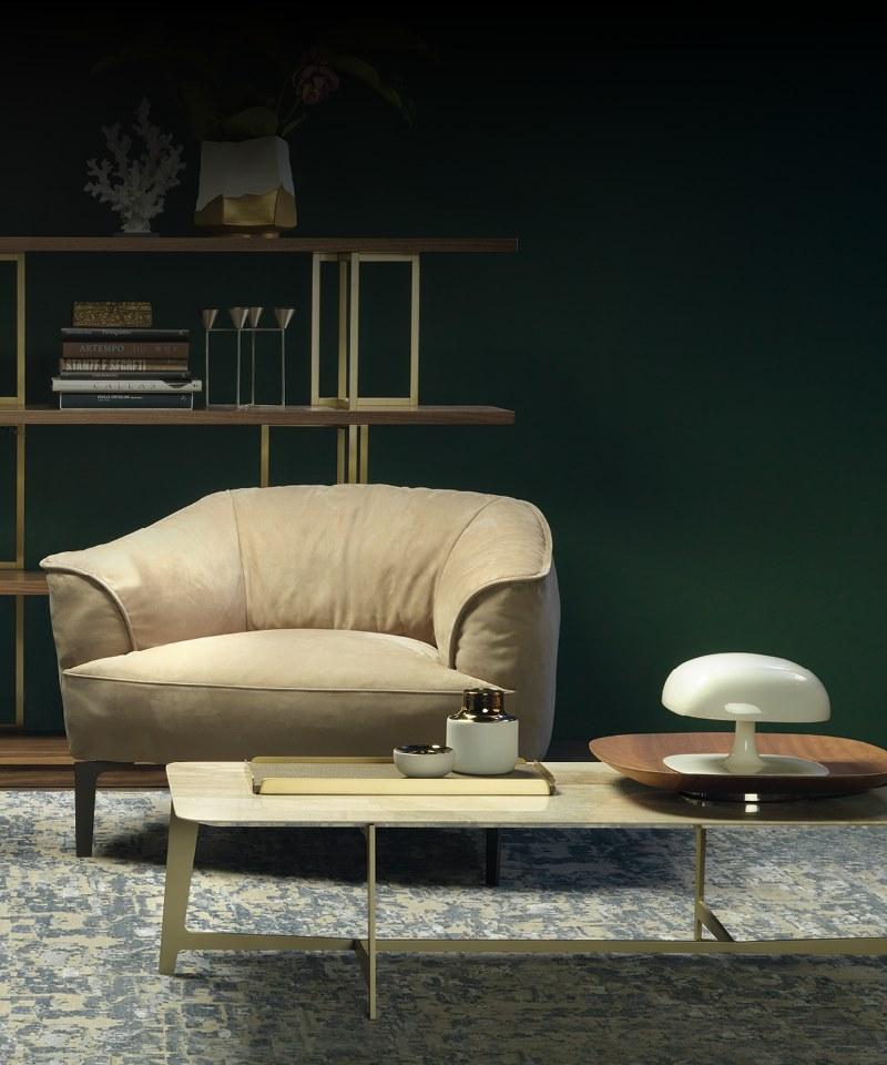 Borzalino Прямоугольный мраморный журнальный столик для гостиной B series sun-id-1473463 - Вид №2