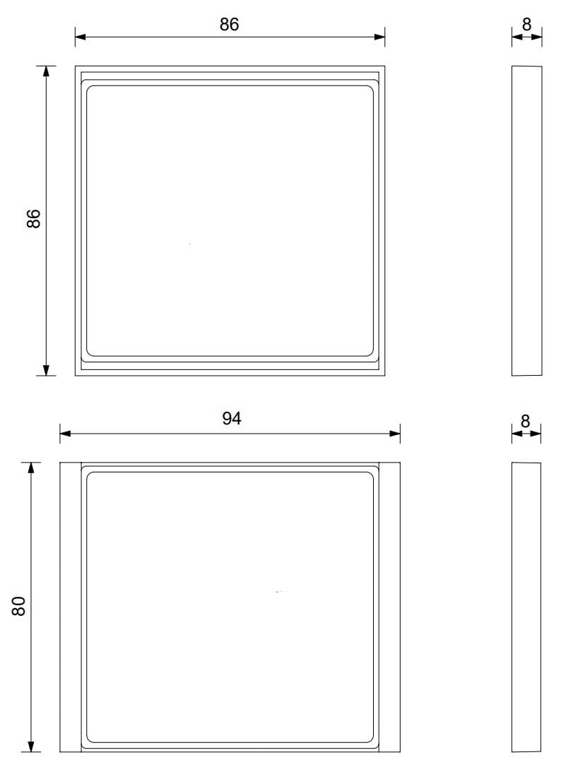 Пластиковый термостат EKINEX EK-ED2-TP ARCH-00059407 - Вид №5