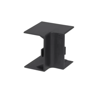 Угол внутренний КМВ для кабель-канала IEK 16x16 мм цвет черный 4 шт.