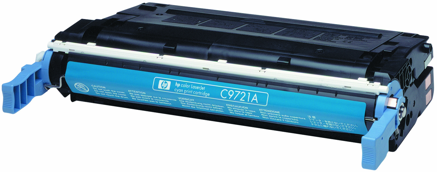 C9721A color laserjet cyan print cartridge HP Santreyd  - Вид №1