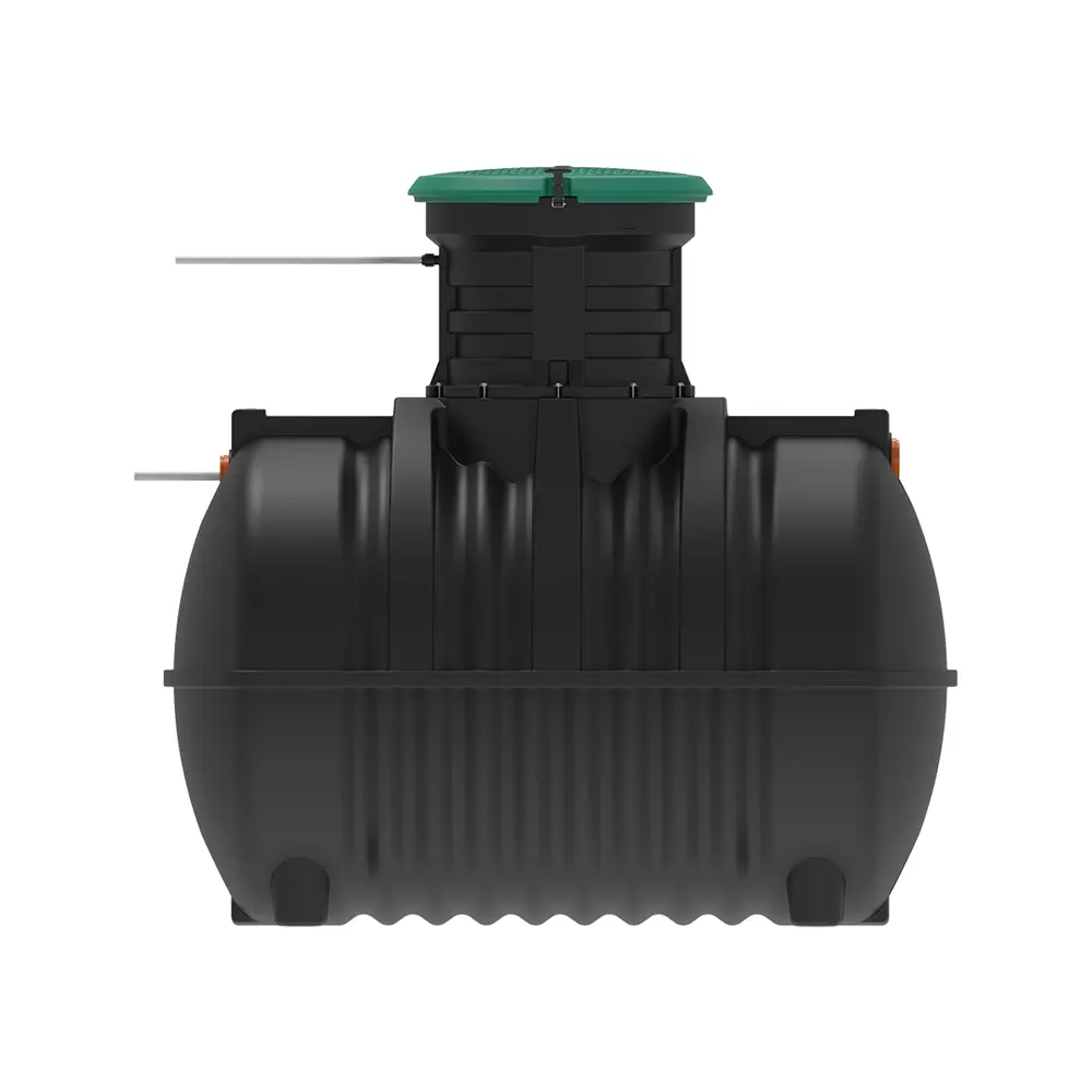 Станция биологической очистки четрыхкамерная Rostok Ground 8 Pro 3500 литров 1600 л/сутки STLM-2121561 - Вид №2