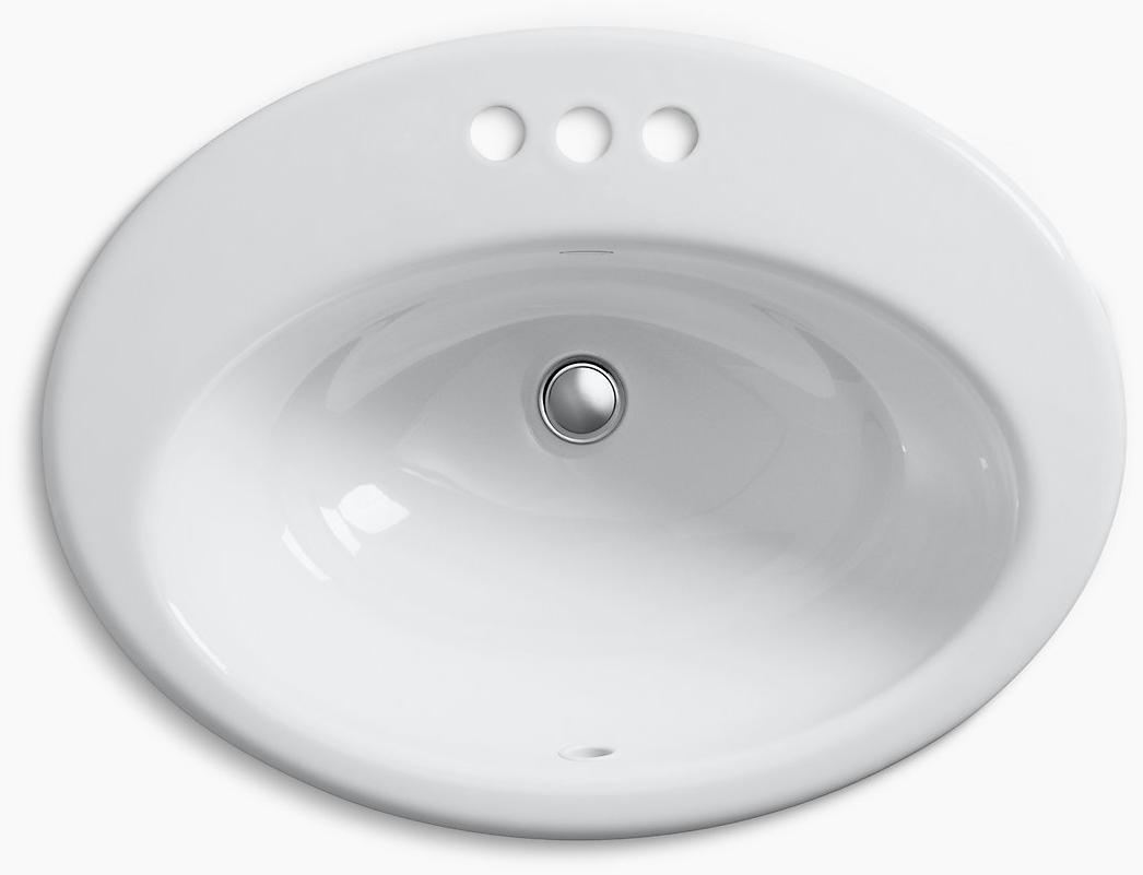 K-2907-4-0 Накладная раковина на столешницу  прямоугольная Kohler  - Вид №2