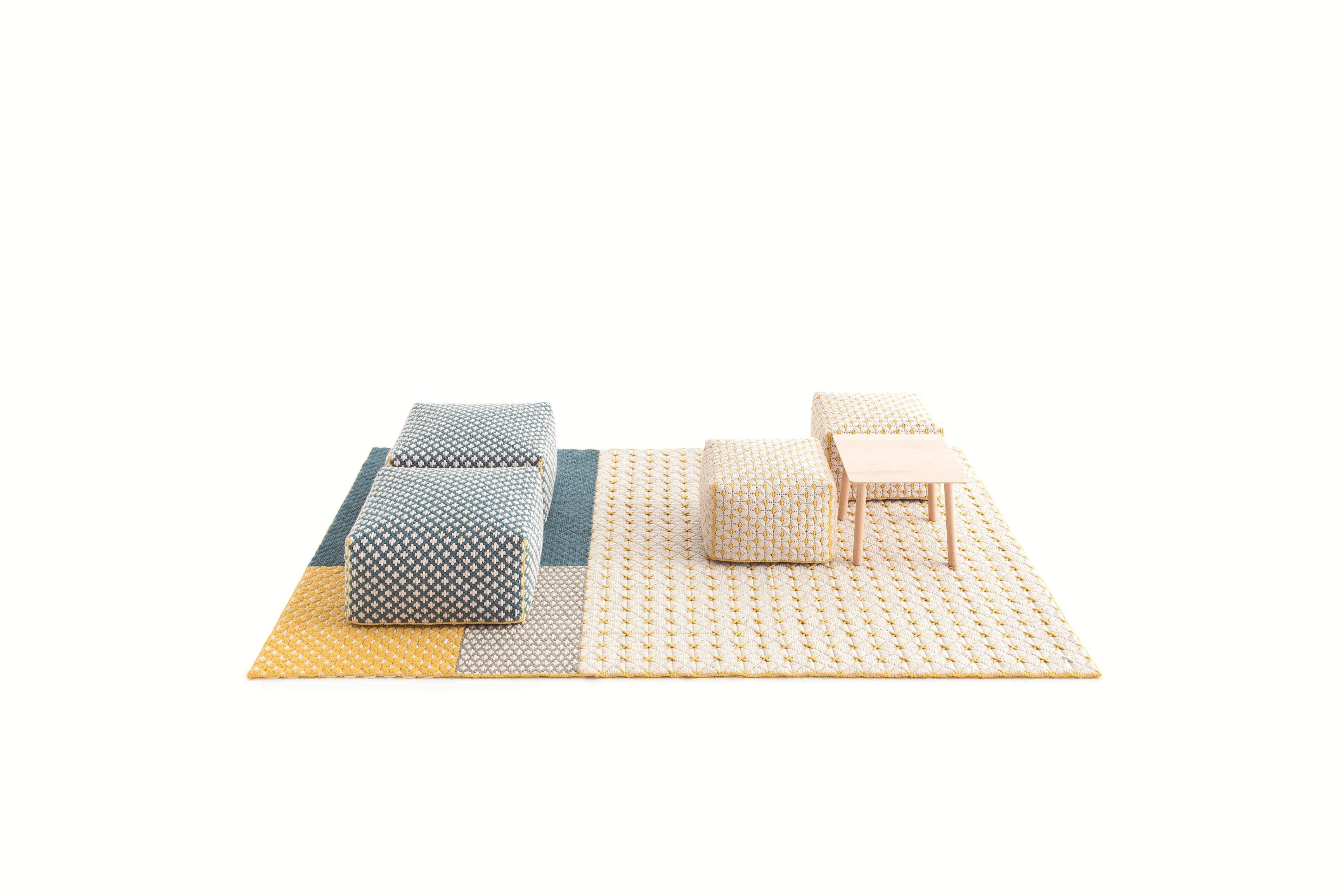 Прямоугольный ковер ручной работы из ткани GAN Silaï ARCH-00103936 - Вид №17