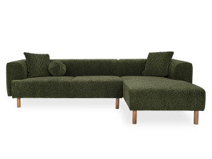 Модульный тканевый диван с полуостровом