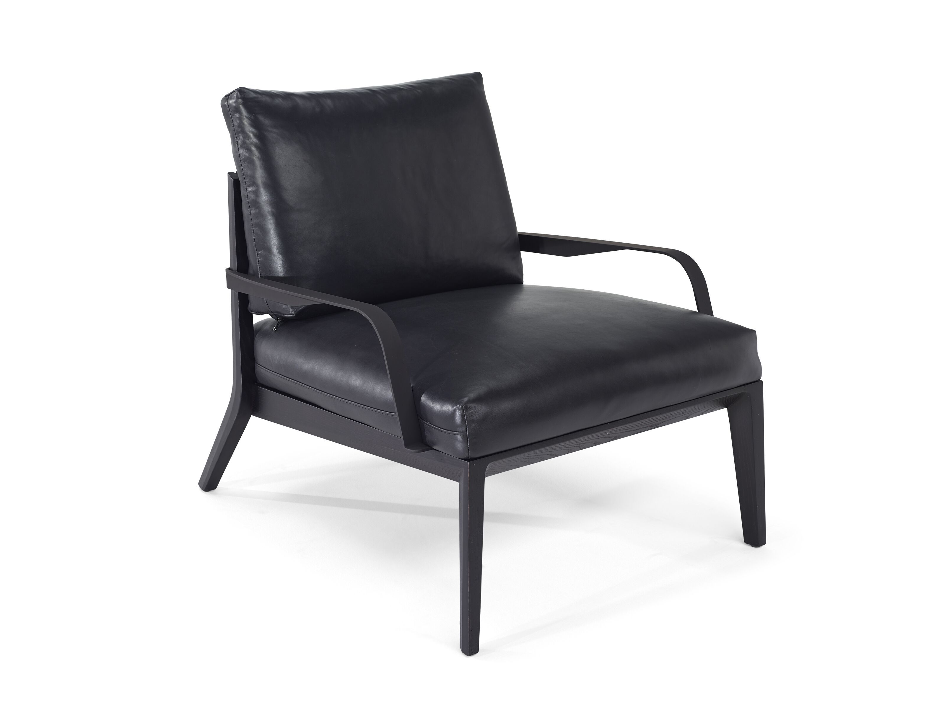 Кожаное кресло с подлокотниками Natuzzi Italia VIAGGIO ARCH-00086874 - Вид №1