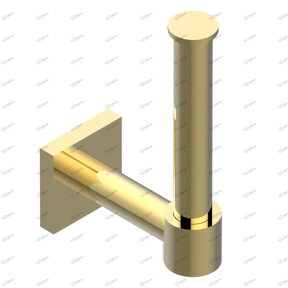 A6A-542 Бумагодержатель настенный резервный Thg-paris Profil Покрытие PVD золотистый цвет A6A-542 CAT.F