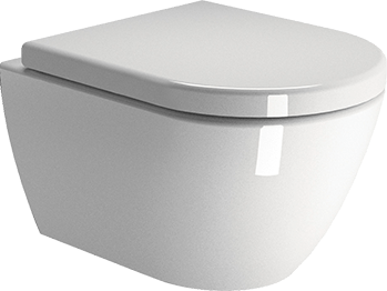 881611 Подвесной унитаз настенный Белый GSI ceramica Pura Италия - Вид №1