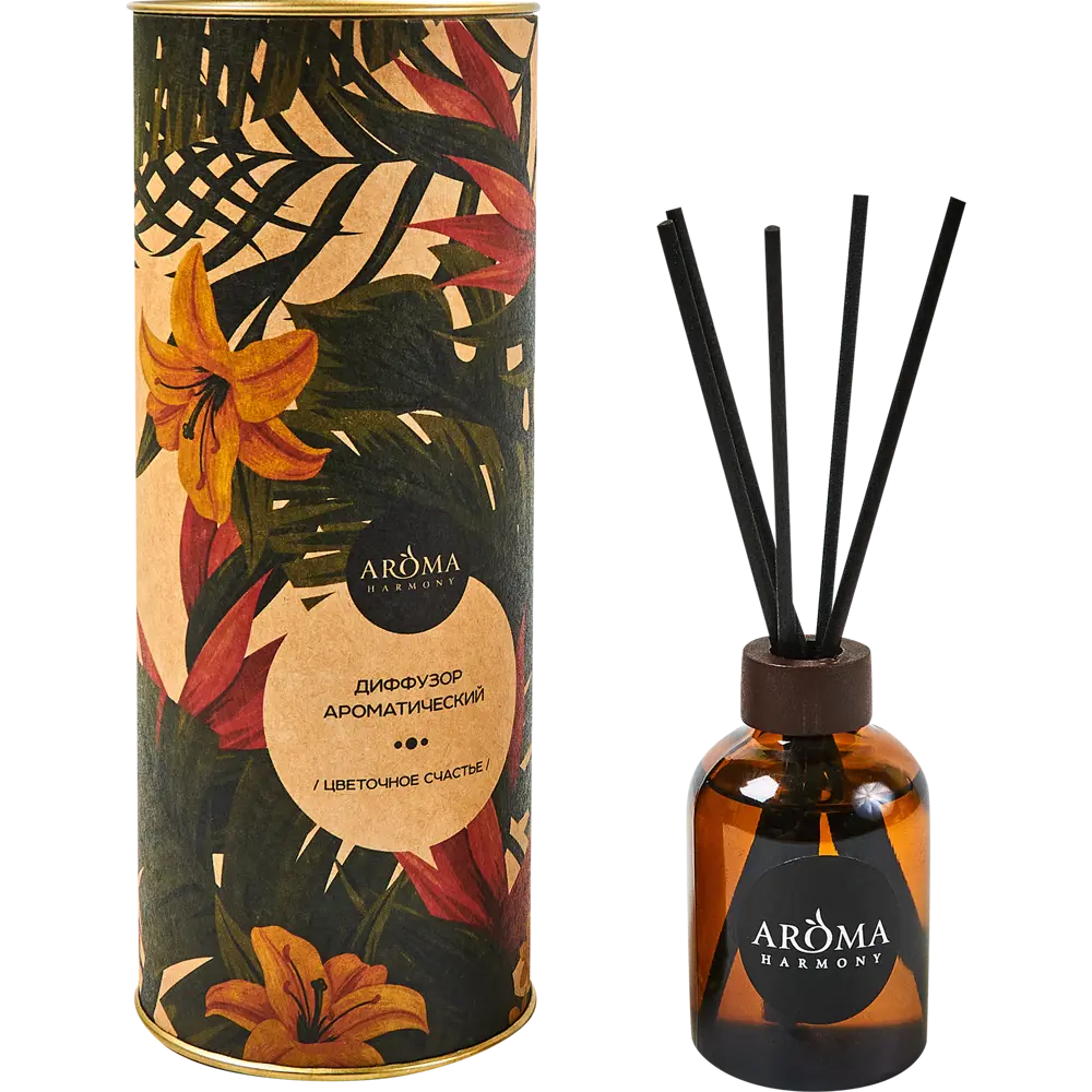 AROMA HARMONY Диффузор Цветочное счастье с туберозой и жасмином 89340842 STLM-1578526