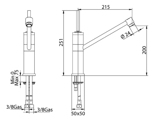 157220PN00 Смеситель Bandini Coco Santreyd - Вид №1