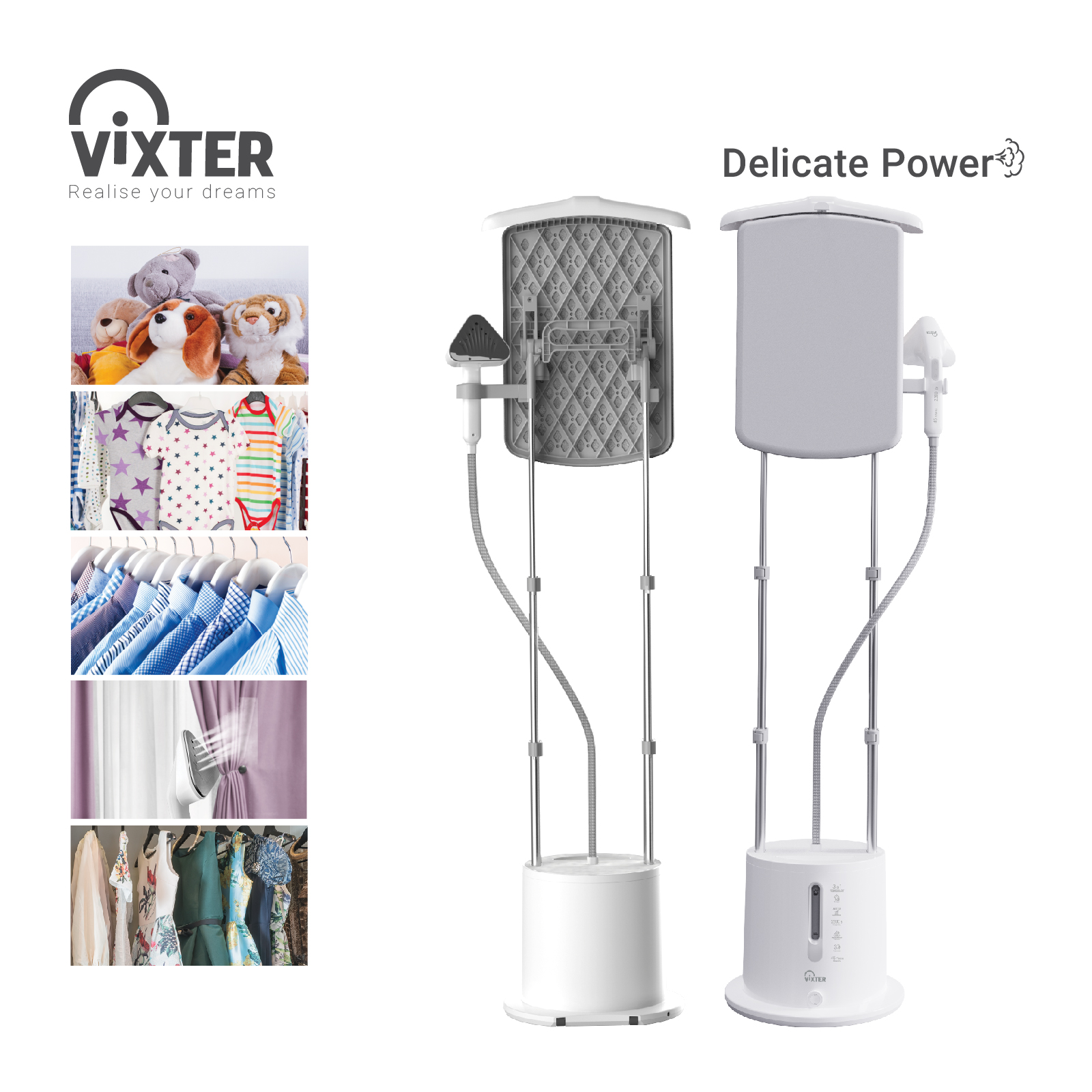 9921685 Отпариватель VIXTER GSV-5300 белый STDN-0128177 - Вид №17