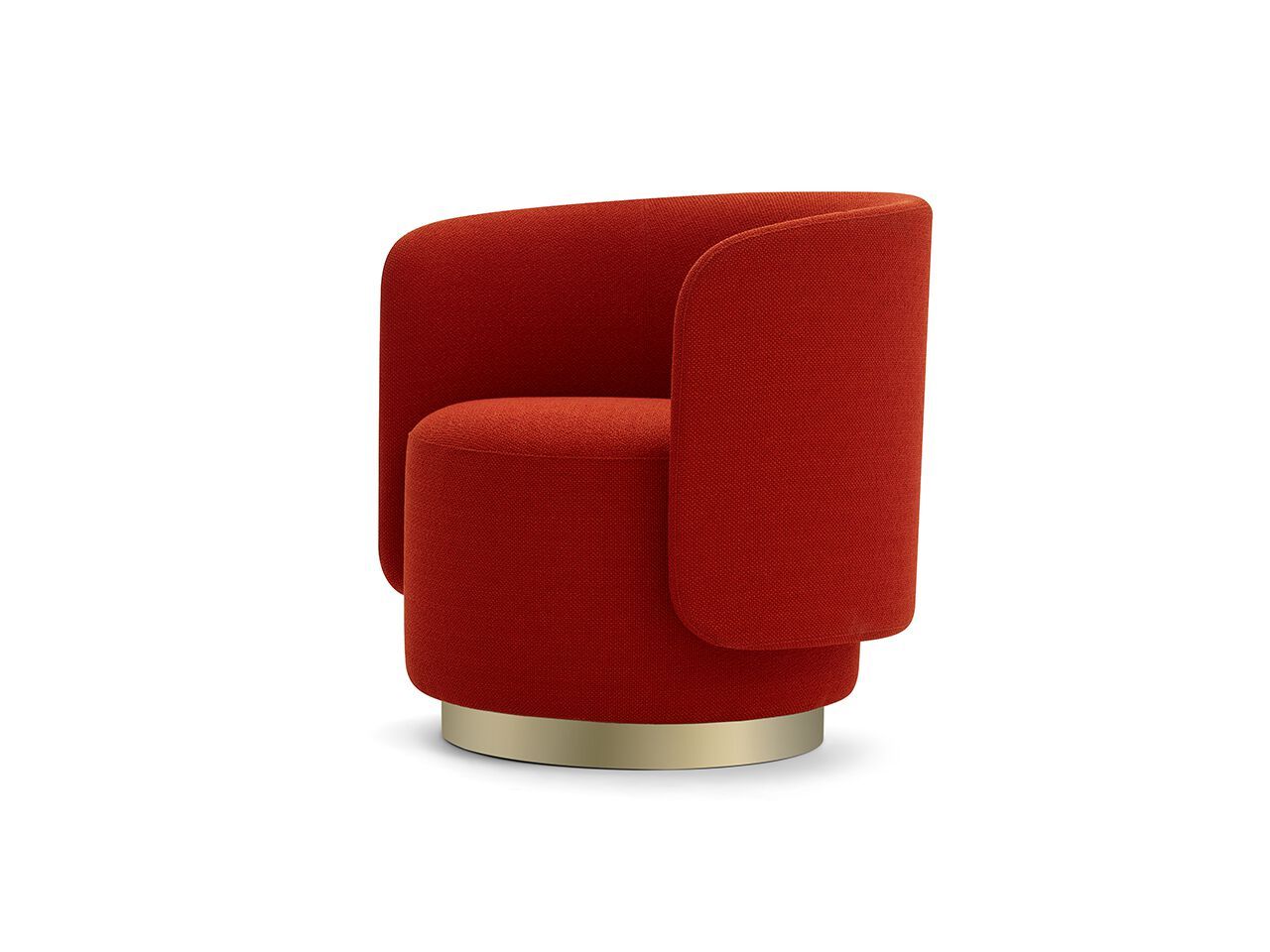 Ткань поворотный стул с подлокотниками HC28 maison BILLIE ARCH-00026565