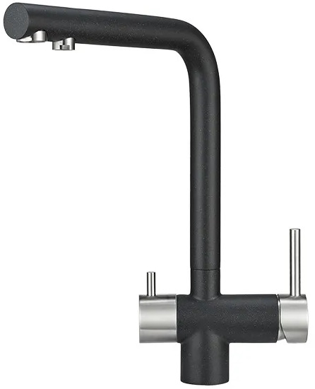 2305, ЧЕРНЫЙ, СМЕСИТЕЛЬ КУХОННЫЙ