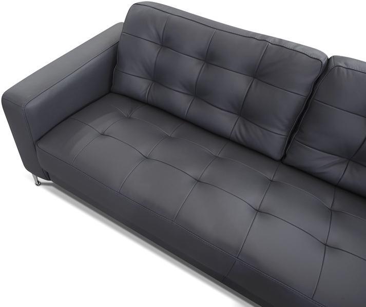 Rossini Sofas Мягкий кожаный диван с шезлонгом sun-id-1511716 - Вид №5