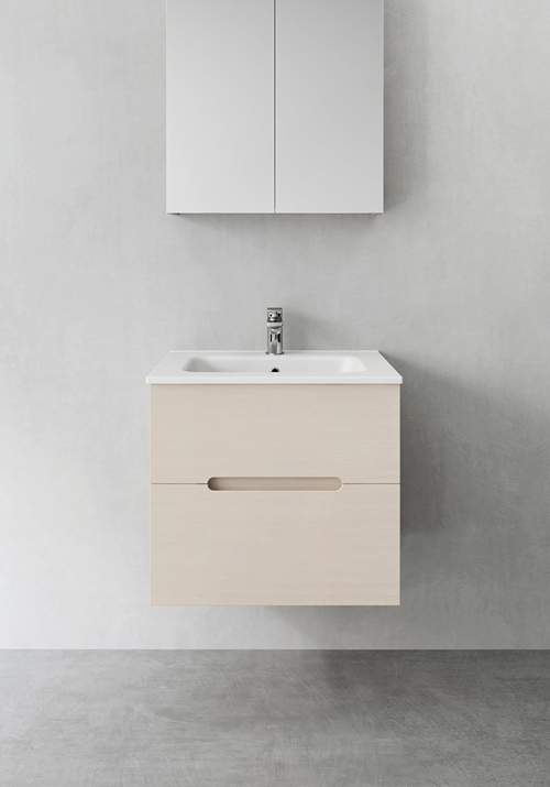 1390104 Шкаф Для Умывальника Sun Ash Pattern 600 Hafa Ясень 