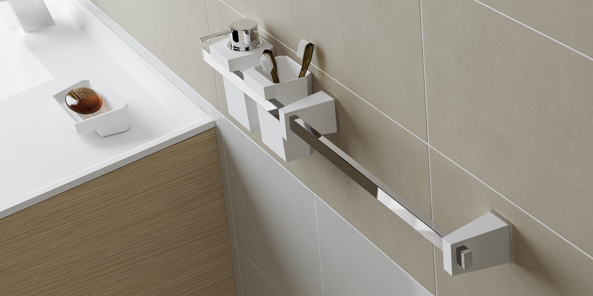 Sonia Полотенцедержатель 600 мм S4-Urban Life белый/хром 156344 - Вид №1