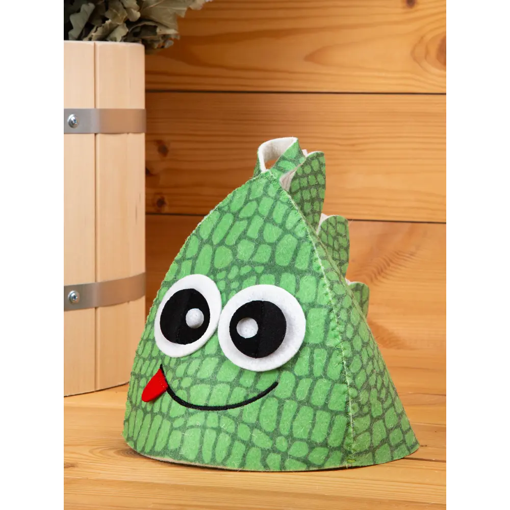 Шапка для бани Невский Банщик Дракончик детская фетр STLM-2078356 - Вид №3