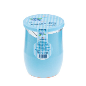 Йогурт Коломенский Черника 3,4%-4,0% Коломенское молоко 450 г БЗМЖ