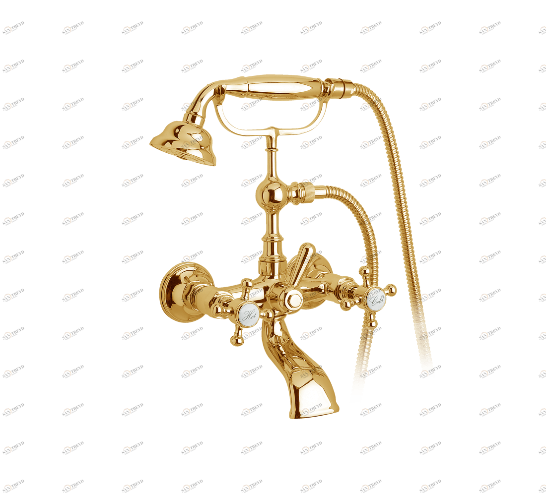 Gentry Home Центр смесителя для раковины до центра два отверстия под смеситель мм Antique Темное золото GH100166