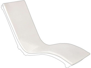 10.00.0534 Подушка одинарная Heaven Swing Outdoor sunbrella ecru Mbm