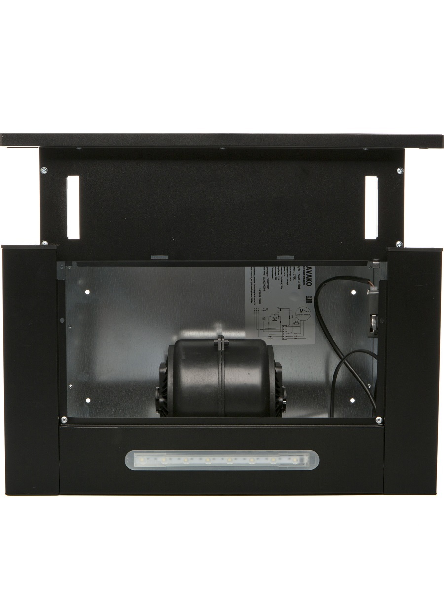 Вытяжка телескопическая встраиваемая Scope 50 Black NAVAKO 17041 - Вид №7