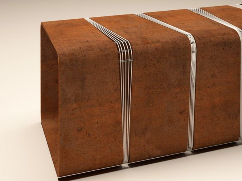 TrackDesign Скамейка Corten ™ в современном стиле  Sp0563000  - Вид №4