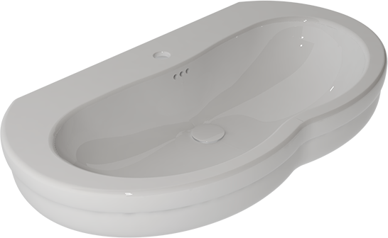 TILAV950 Подвесная раковина настенная GSG CERAMIC Time