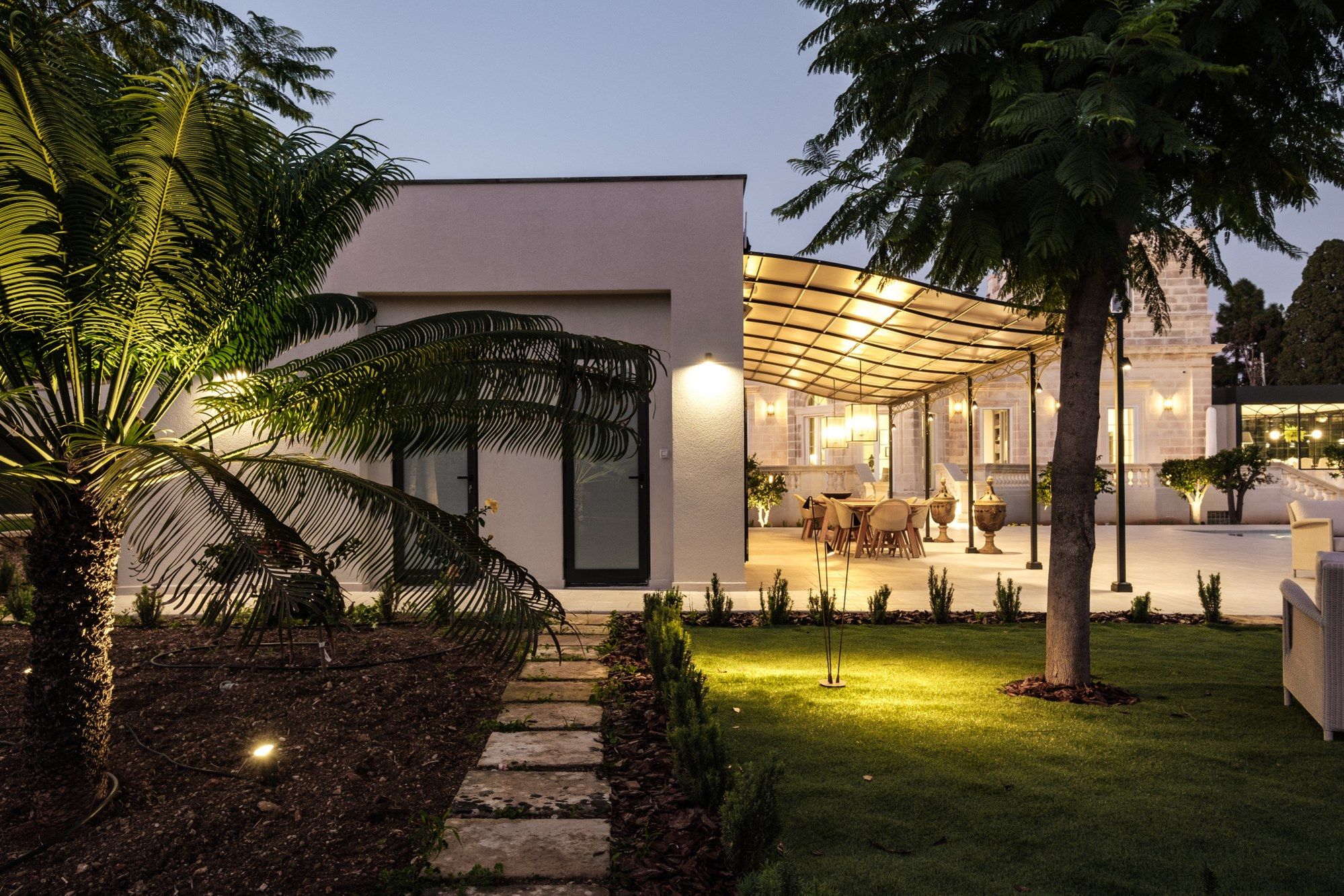 Пергола из стали и ПВХ UNOSIDER ARCH-00076934 - Вид №6