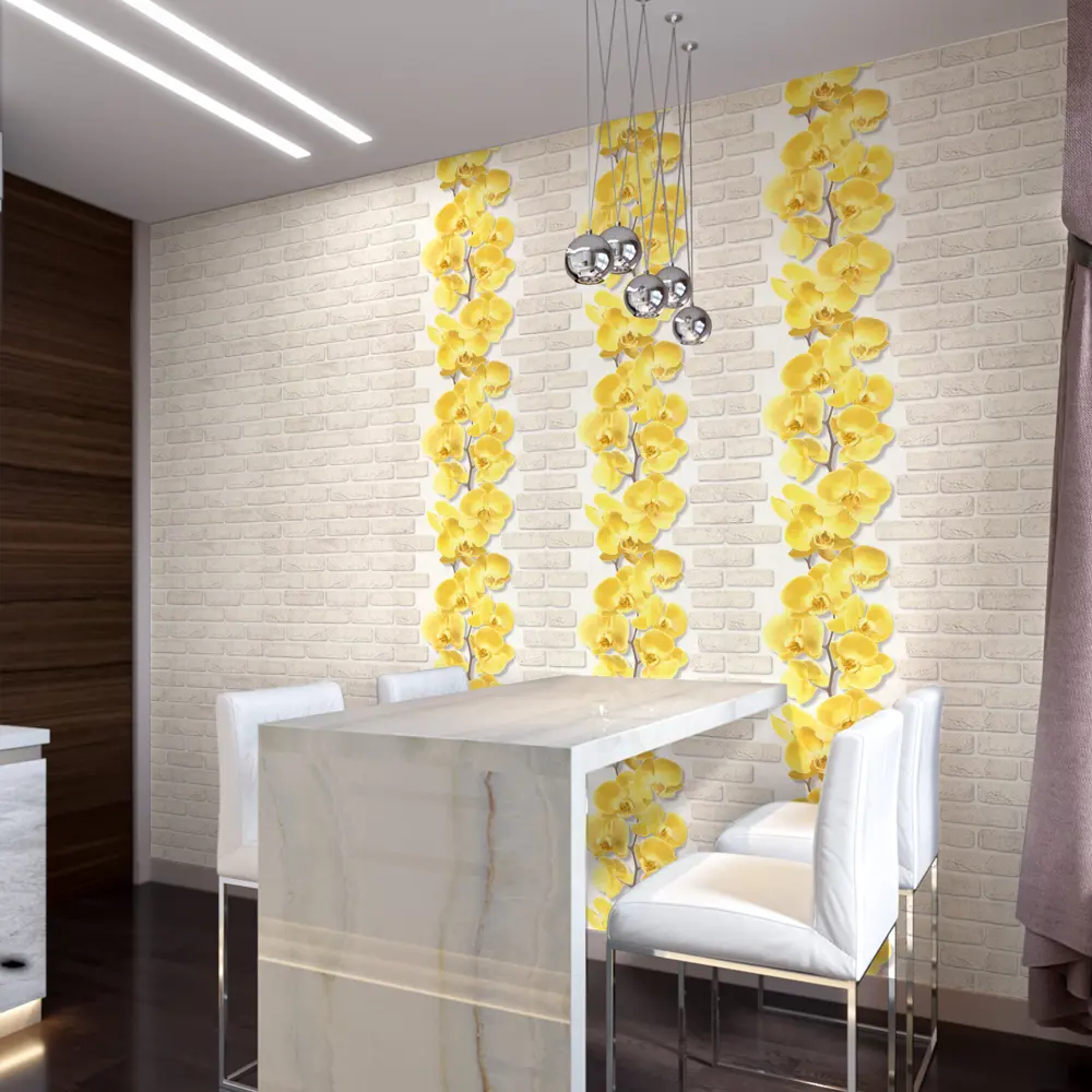 Обои виниловые Аспект Ру Орхидея желтые 0.53 м 10107-23 STLM-2038134 - Вид №3