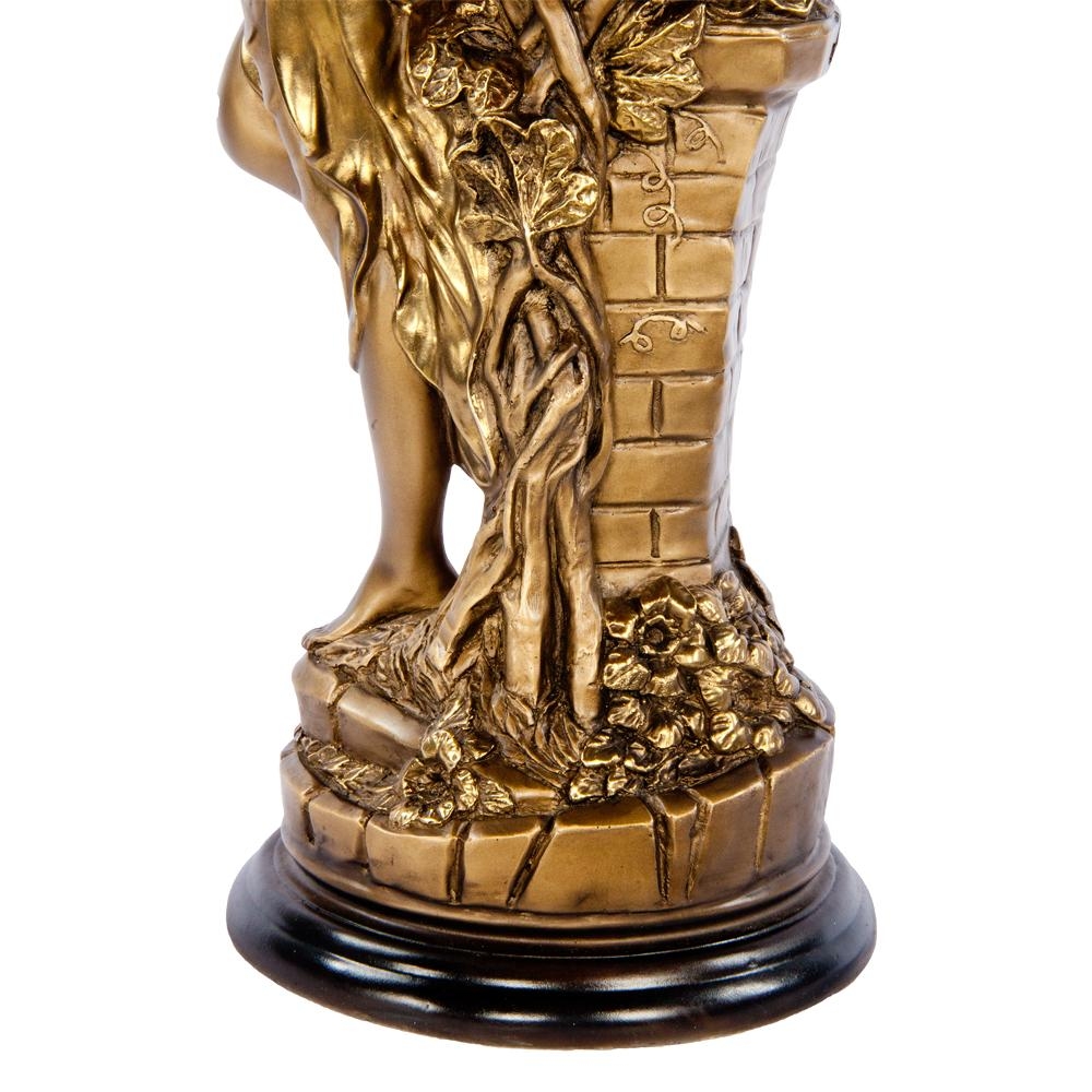 13055,11486 Подставка декоративная Девушка с кувшином Бронза BOGACHO 4627138200339, 4627138232316 - Вид №8