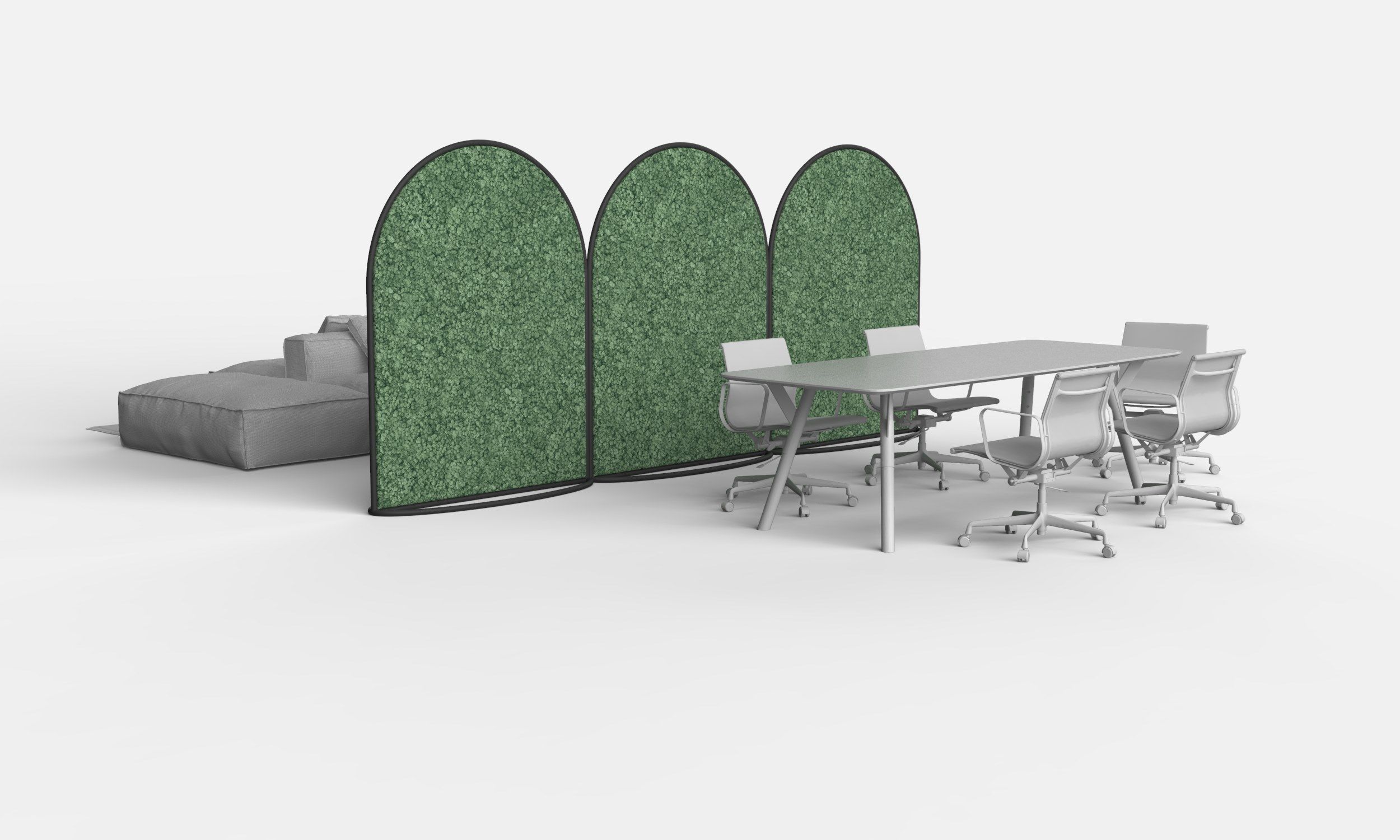 Звукопоглощающая офисная перегородка GREENMOOD G-Line ARCH-00090467 - Вид №28