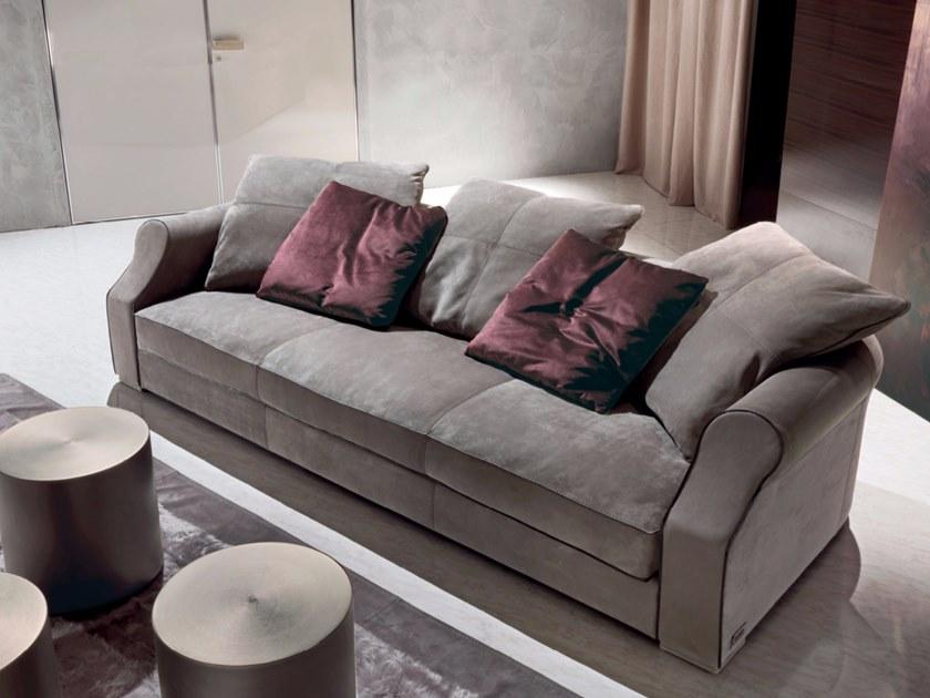 Longhi 3-х местный кожаный диван Loveluxe W 516 - Вид №5