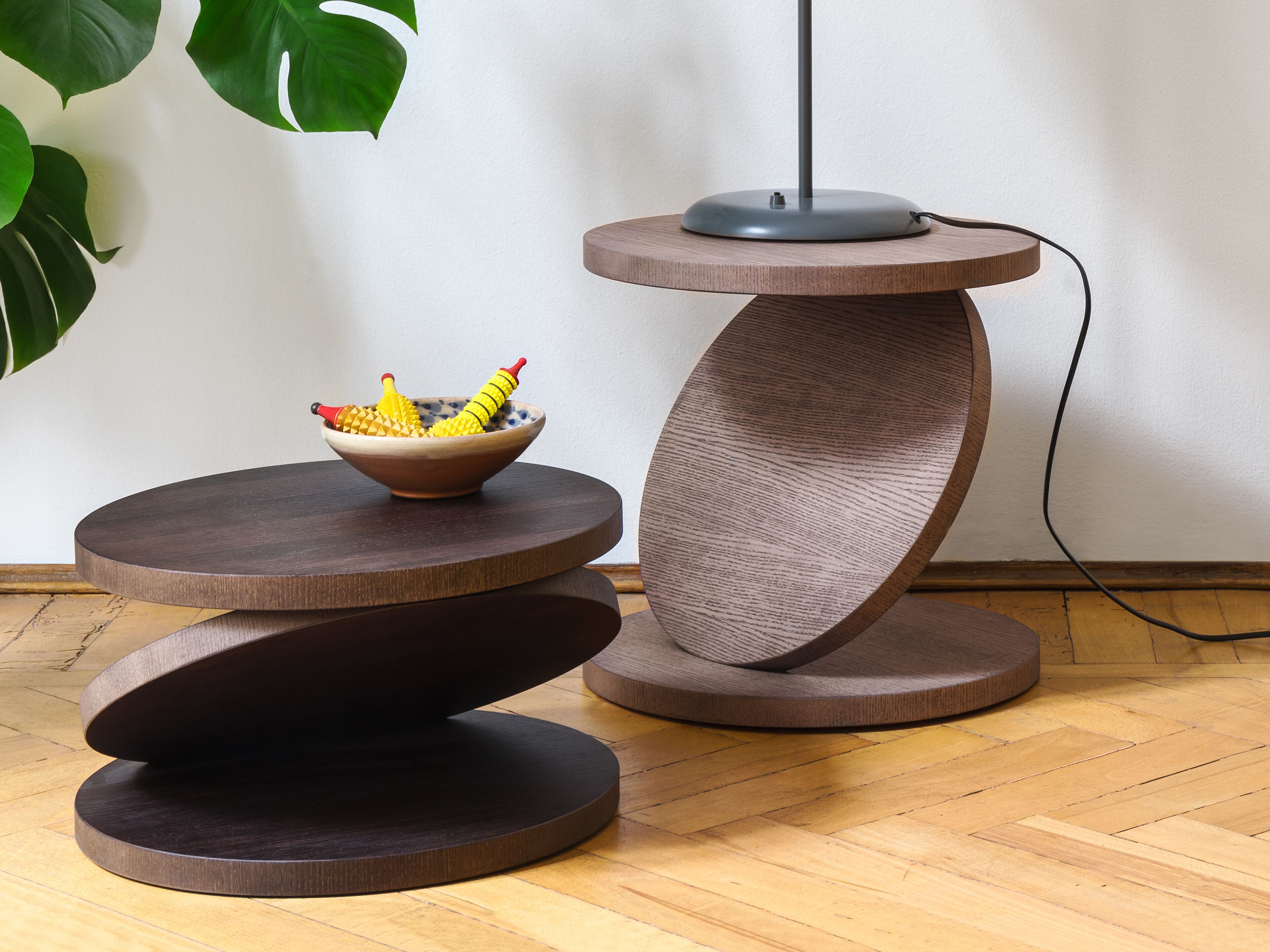 Многослойный круглый журнальный столик BALERI ITALIA MATCH POINT ARCH-00128380 - Вид №10