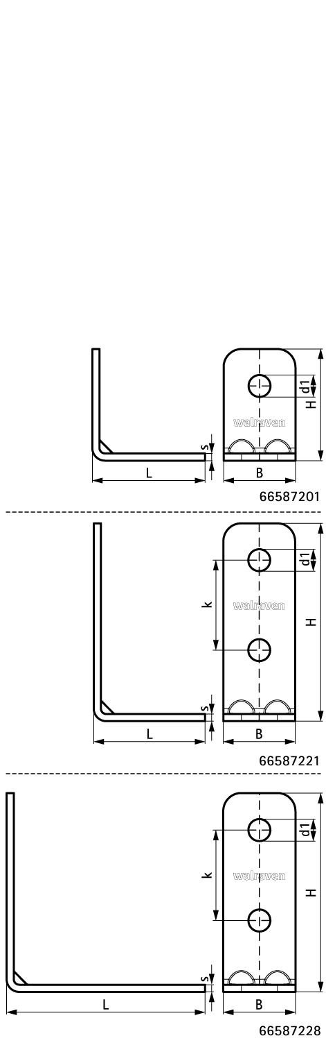 66587228 BIS Strut Stainless Steel Angle Connector 90° для создания конструкций из профиля Strut walraven  - Вид №1