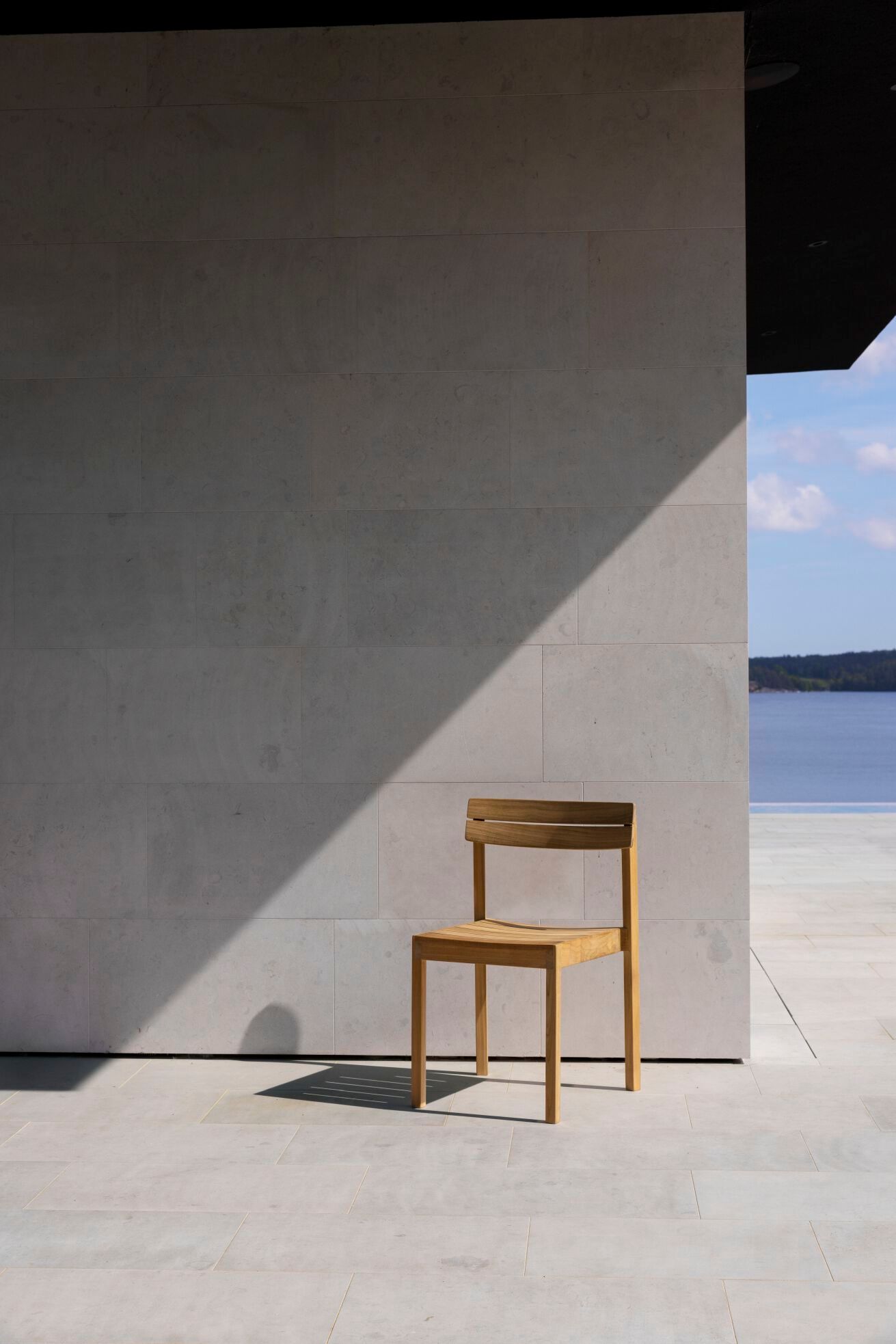 Стул для сада из тикового дерева Skargaarden ARCH-00142012 - Вид №3