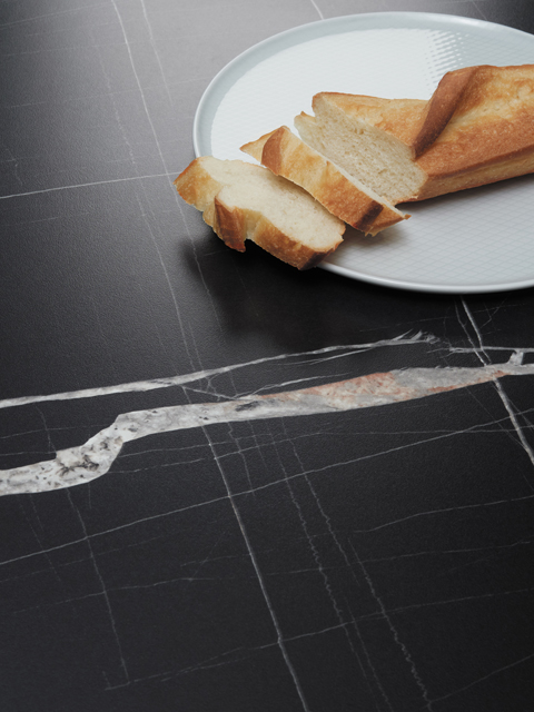 Столешницы для кухни - Мрамор Нуар LIGRON LIST357 2109 - Вид №2