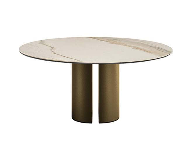 Круглый керамический стол с Lazy Susan EFORMA ARCH-00065765