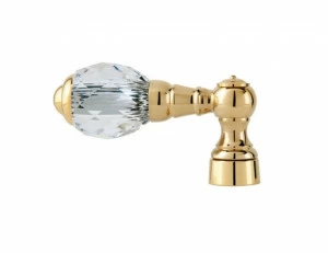 037645.000.62 Комплект ручек душевой системы с кристаллами сваровски Сатин никель