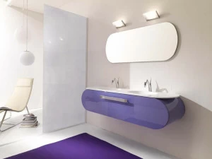 LASA IDEA Тумба под умывальник подвесная двойная Flux_us