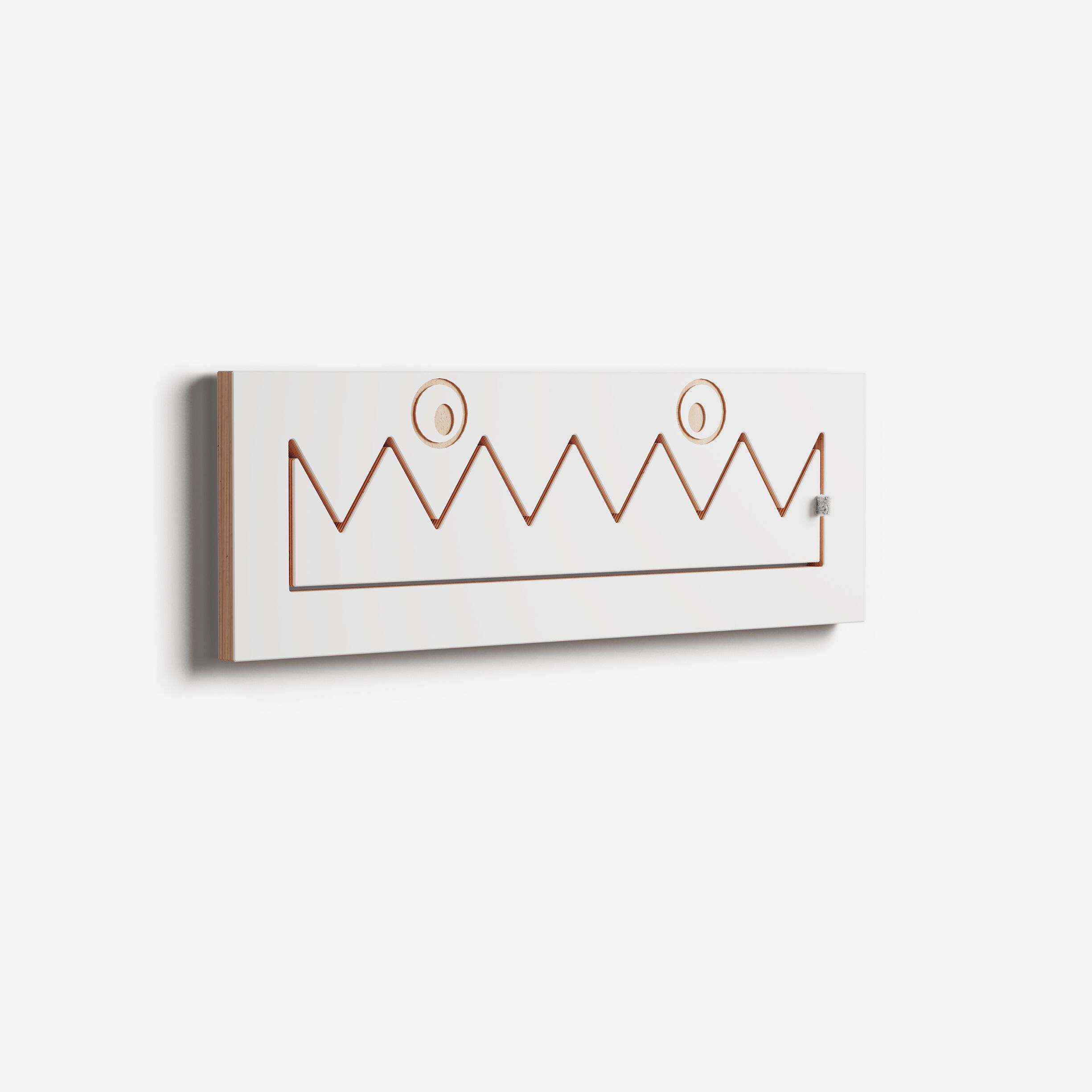 Вешалка для одежды из фанеры AMBIVALENZ Fläpps Monsterhäng 60x20-1 ARCH-00128712 - Вид №2