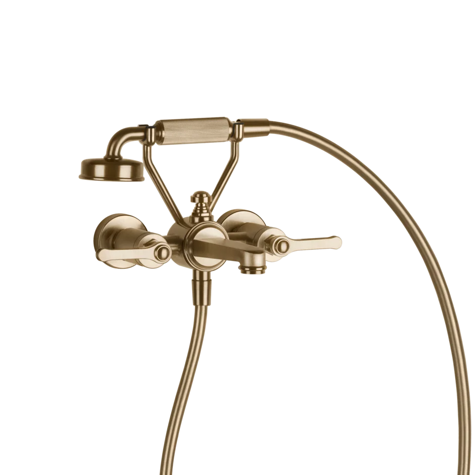 Смеситель для ванны 65113 726 Gessi Venti20 ТЕПЛАЯ БРОНЗА BR. PVD 65113726