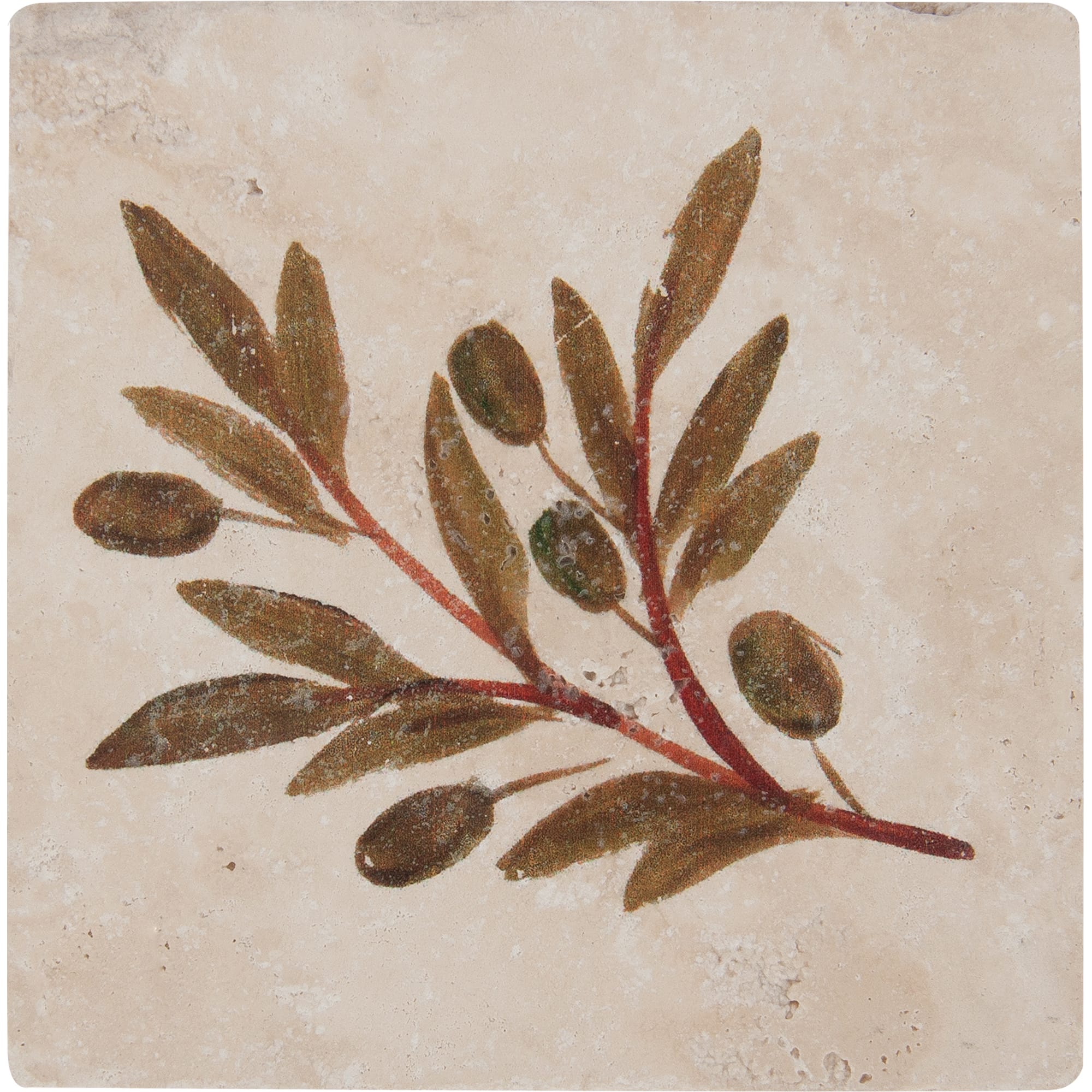 16993406 Декор Provance Оливки 6 10х10 см Травертин Provance Santreyd 