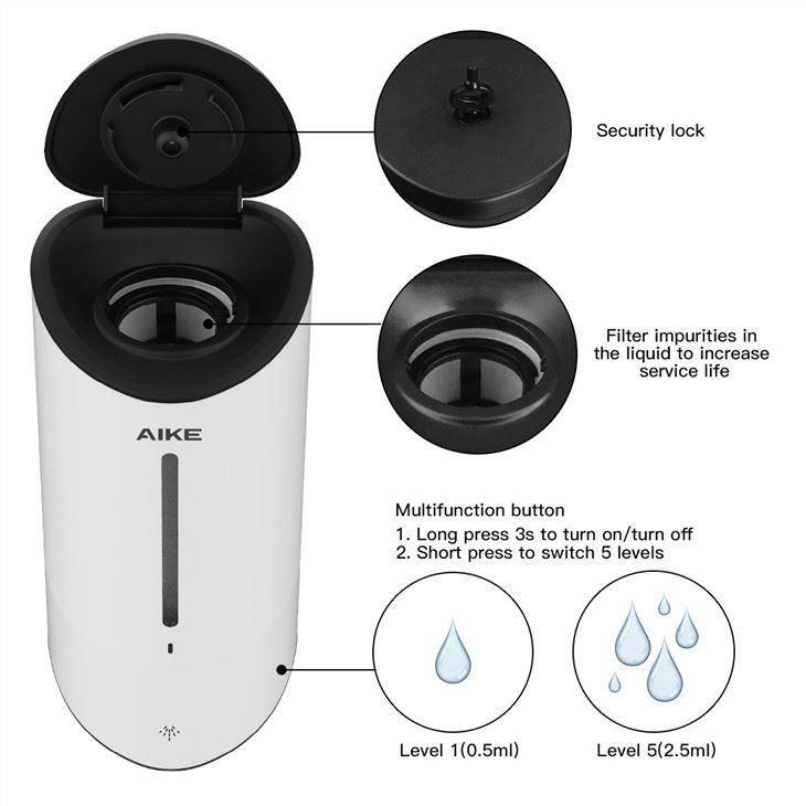 Умный дозатор мыла AIKE AK3160_203  - Вид №2