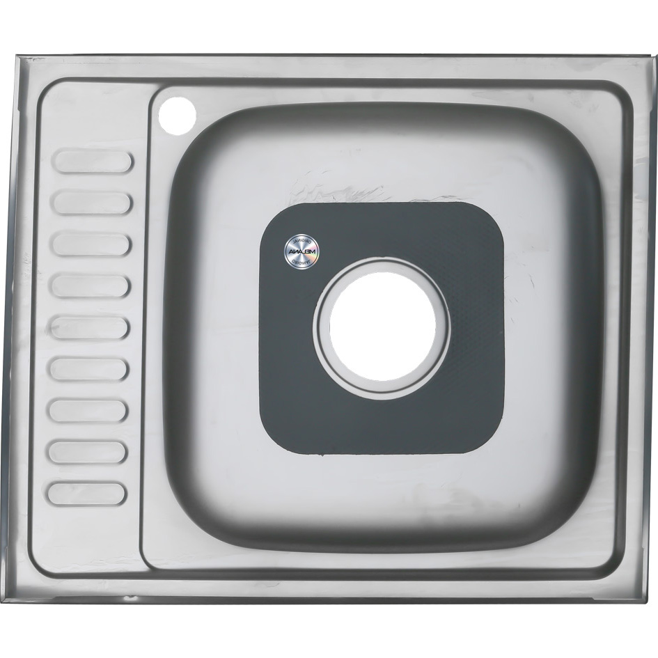 Мойка 6050 L MELANA 0,4/160 накладная прямоугольная (127 t L*20) 127 t L (*20) - Вид №1