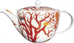 10662267 Taitu Чайник Taitu "Кораллы" 1,2л Фарфор костяной