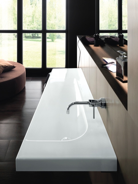 YXF601 G-130T Раковина левая на 1 отверстие Hatria 